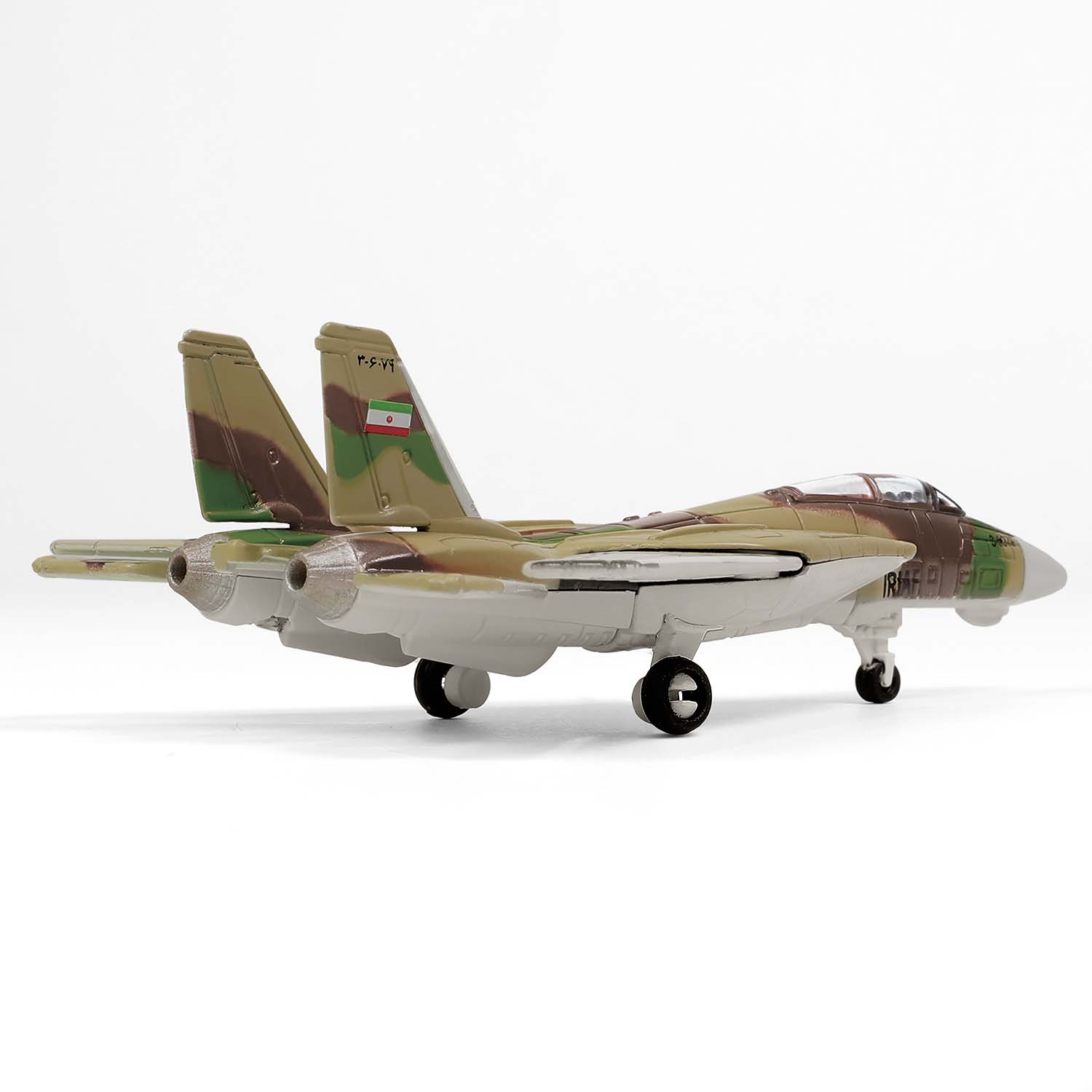 CVN-65 Enterprise deck + 4' Legendary F-14 Tomcat series Section #H deck + F-14A BuNo.160353 (3-6056), Tactical Fighter Base 8, Khatami, 1984 Asia Minor camouflage