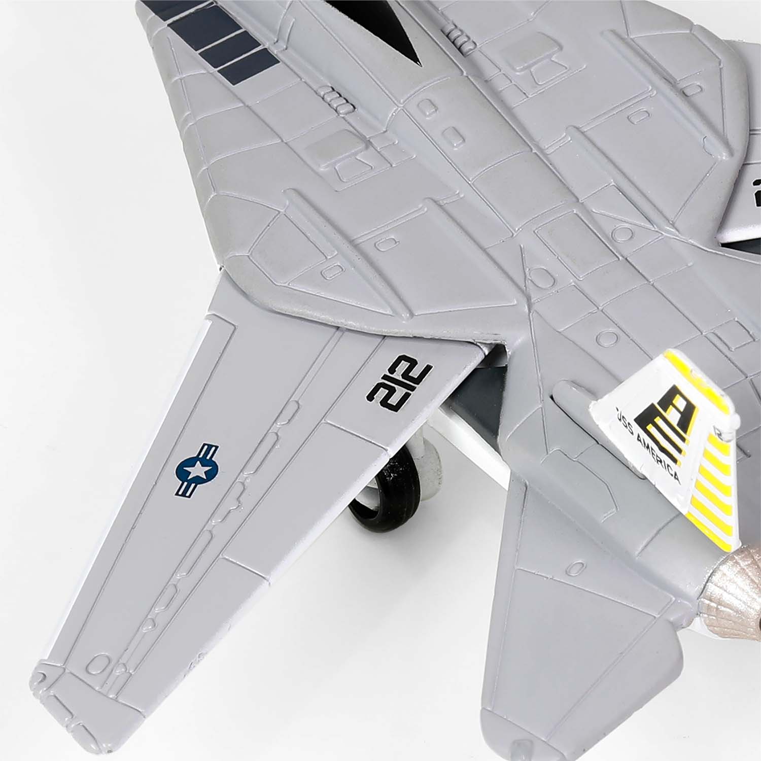 CVN-65 Enterprise deck + 4' Legendary F-14 Tomcat series Section #K deck + F-14B BuNo. 159451, VF-142 Ghostriders, Mediterranean, 1976
