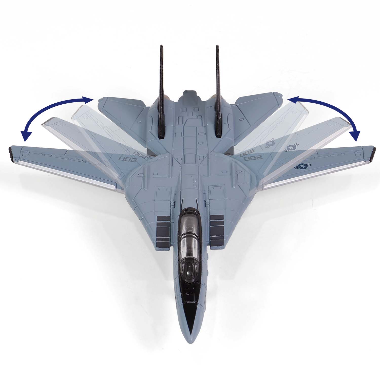 CVN-65 Enterprise deck + 4' Legendary F-14 Tomcat series Section #D deck + F-14A BuNo. 159437, VF-32 "The Swordsmen"
