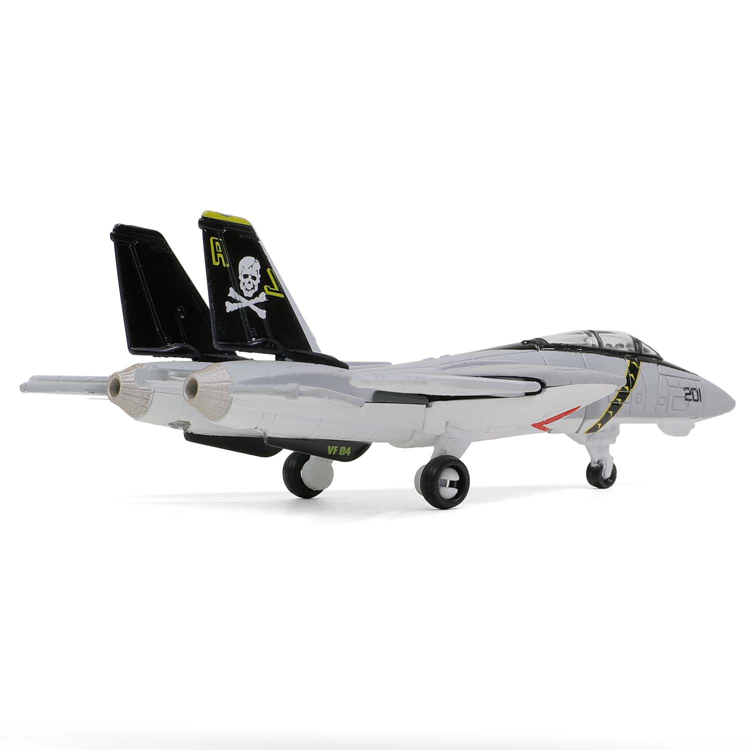 CVN-65 Enterprise deck + 4' Legendary F-14 Tomcat series Section #I deck + F-14B BuNo. 160390, VF-84 Jolly Roger, USS Nimitz, Mediterranean, 1978
