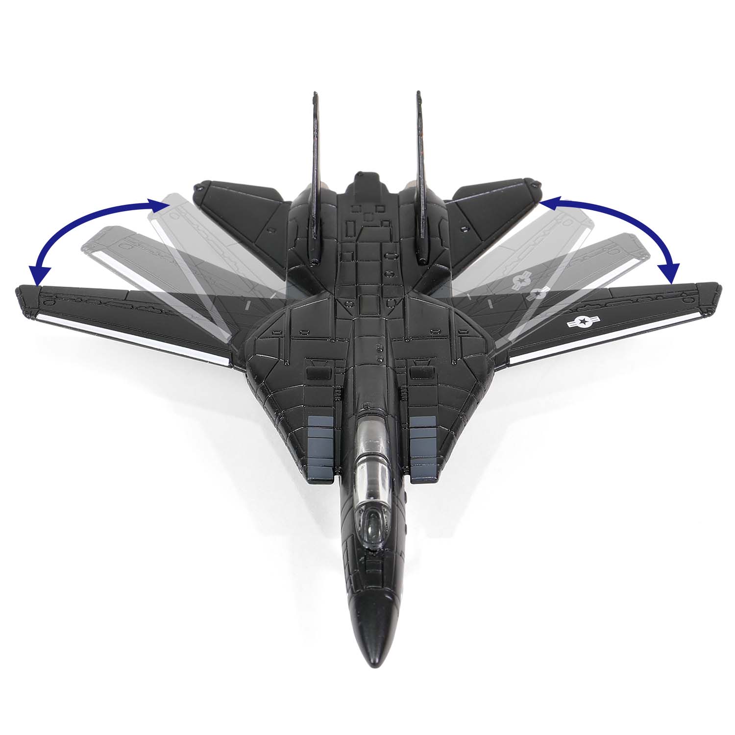 CVN-65 Enterprise deck + 4' Legendary F-14 Tomcat series Section #G deck + F-14A BuNo. 161444, VX-4 "Evaluators", NAS Point Mugu, 1987