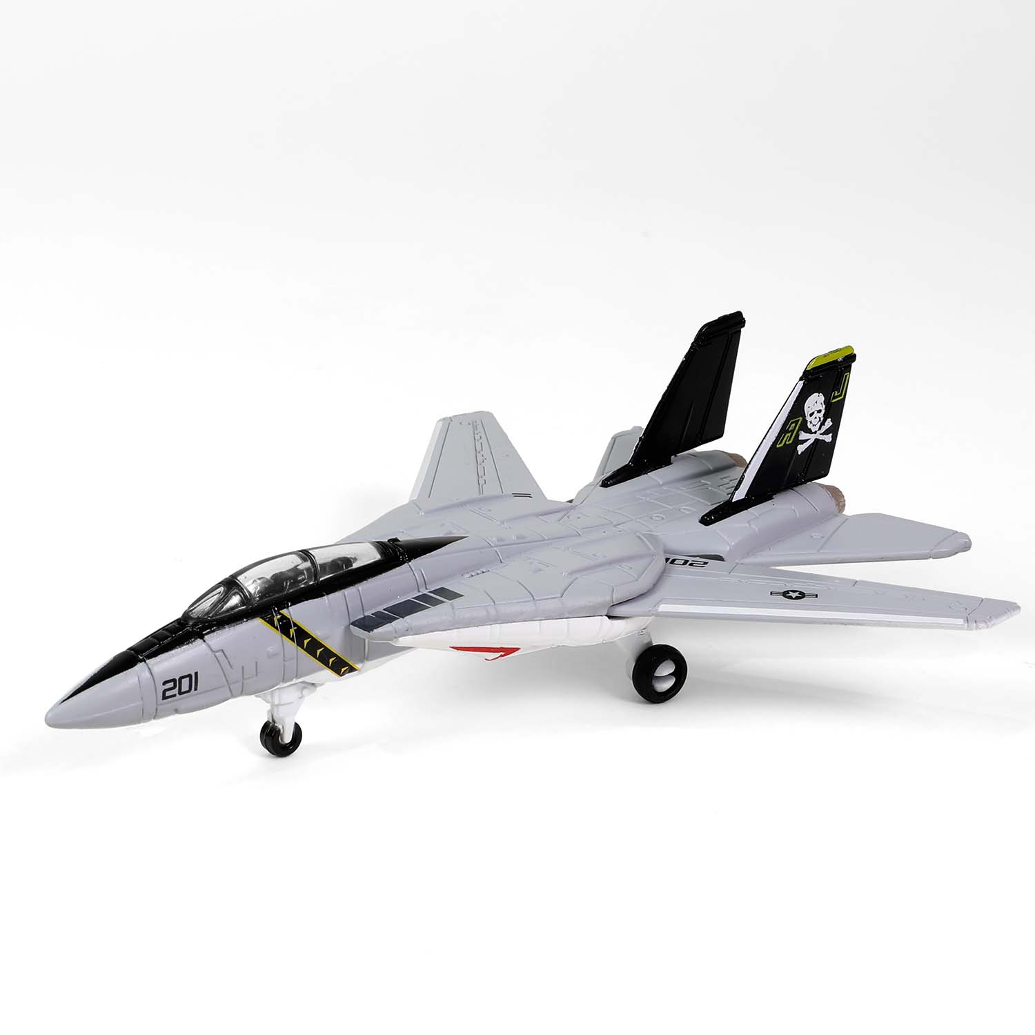 CVN-65 Enterprise deck + 4' Legendary F-14 Tomcat series Section #I deck + F-14B BuNo. 160390, VF-84 Jolly Roger, USS Nimitz, Mediterranean, 1978