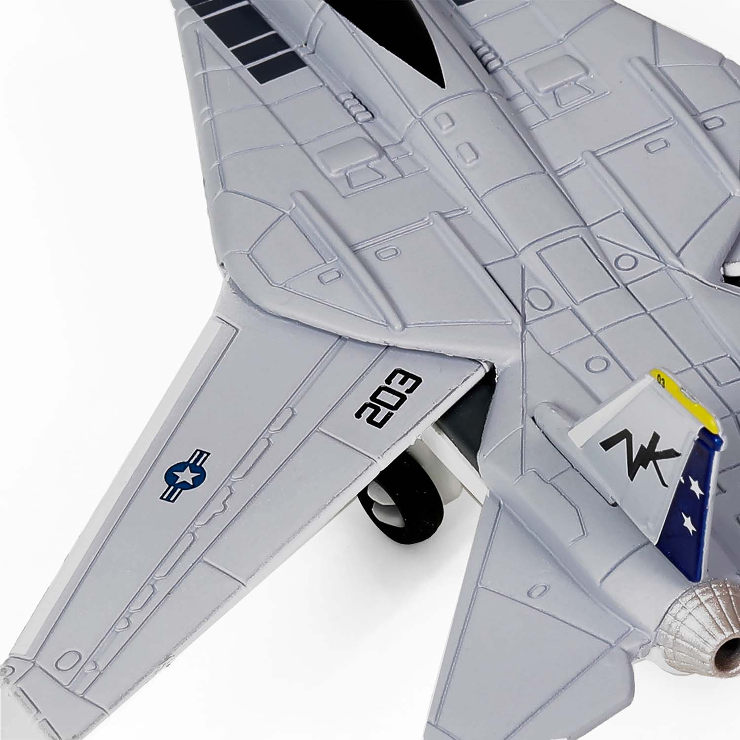 CVN-65 Enterprise deck + 4' Legendary F-14 Tomcat series Section #C deck + F-14A BuNo. 158988, VF-2 "Bounty Hunters", #216, CVW-14, USS Enterprise CVN-65, 1977
