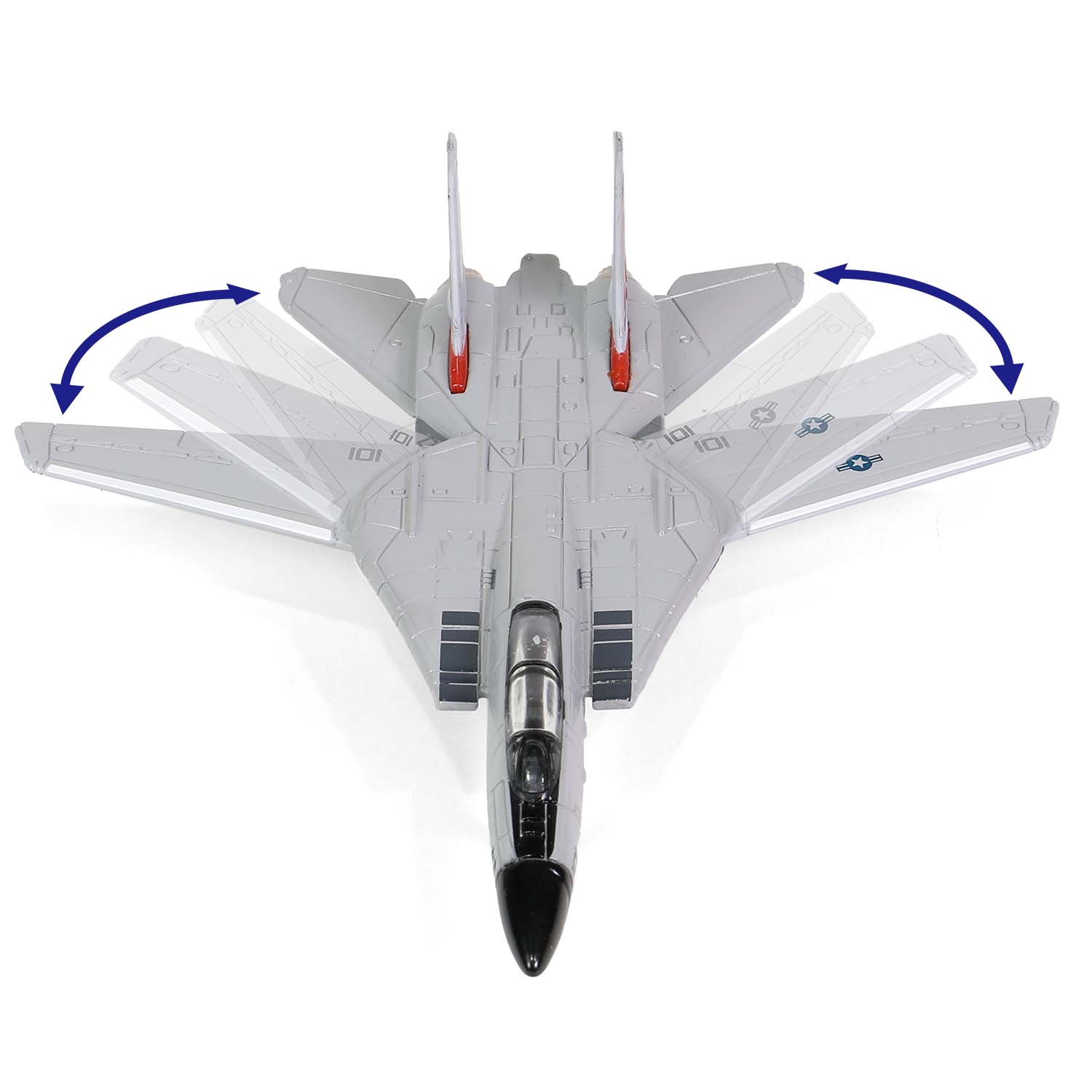 CVN-65 Enterprise deck + 4' Legendary F-14 Tomcat series Section #L deck + F-14A BuNo.161280, VF-31 Tomcatters, USS John F.Kennedy, Liban, 1983
