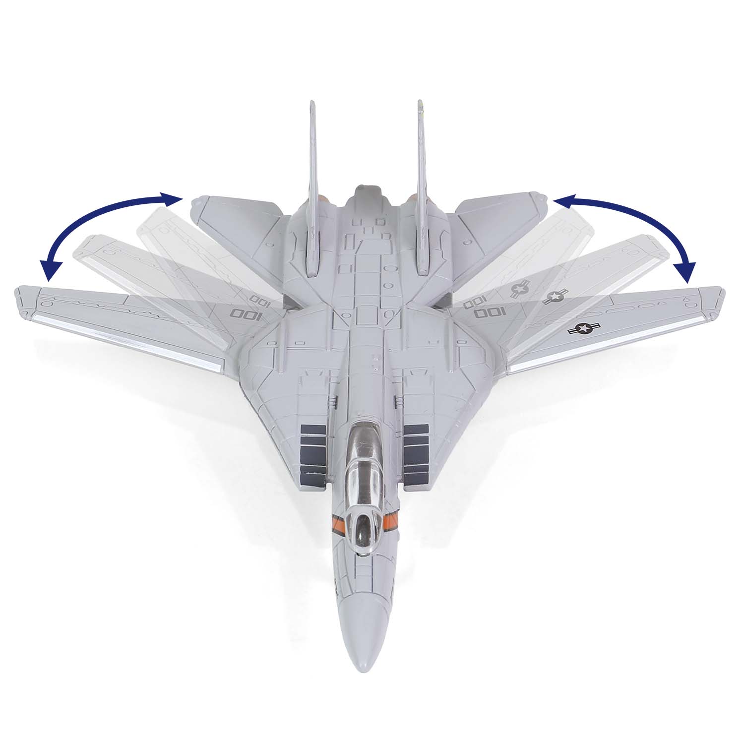 CVN-65 Enterprise deck + 4' Legendary F-14 Tomcat series Section #E deck + F-14A BuNo. 159833, VF-114 "Aardvarks", CVW-11, Operation Praying Mantis, Persian Gulf, USS Enterprise CVN-65, 1988