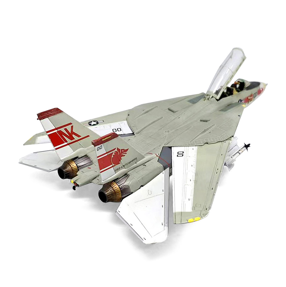 Grumman F-14A, VF-1, "Wolf Pack" NE-100, USS Enterprise(CVN-65), 1983