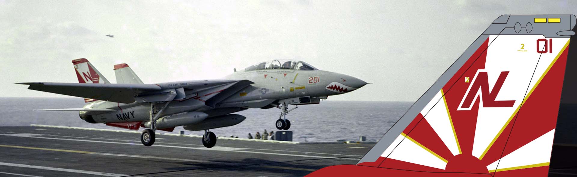 格鲁曼 F-14A "雄猫" 战斗机（NL-201）