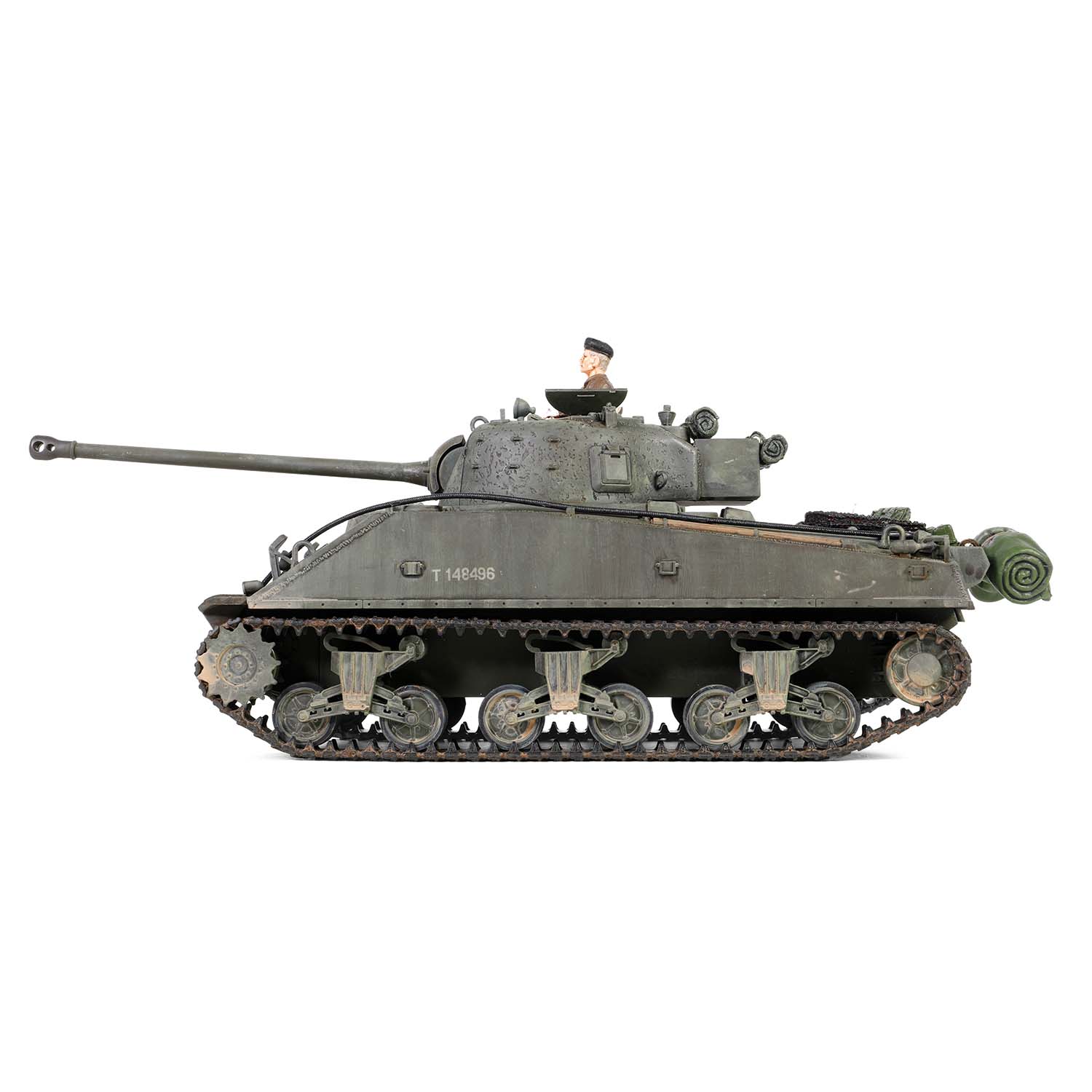 British Sherman Firefly Vc. 8th Armoured Brigade, 24th Lancer, 13/18th Hussars, Normandy 1944