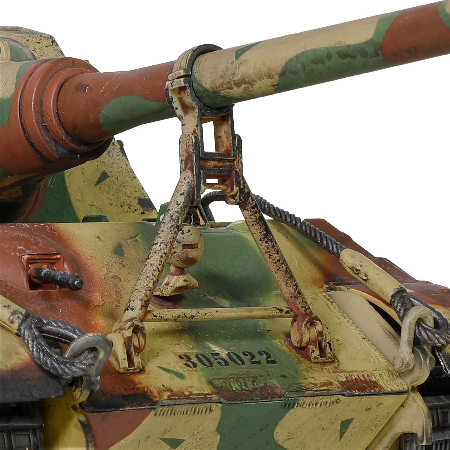 Gun Barrel can be securable in the travel lock
