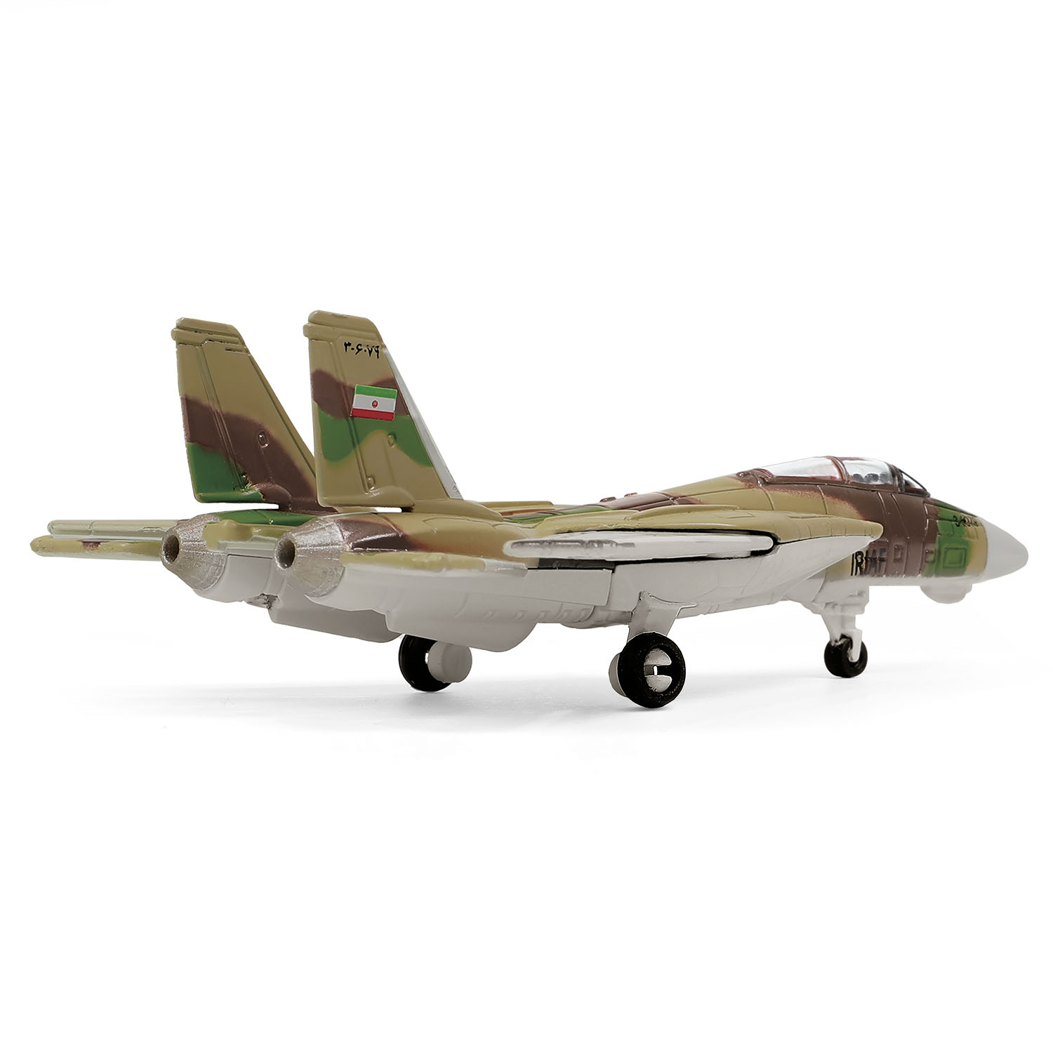 1/200 美国海军企业号航母甲板 + 4寸传奇 F-14 雄猫系列 甲板#H 部分 + 1984年, 哈塔米, 战术战斗机基地 8, 小亚细亚迷彩, 序号: 160353 (3-6056)