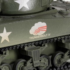 美国谢尔曼M4A3(76)中型坦克“霹雳4号”- 1944年巴斯托涅战役, 第4装甲师, 第37坦克营