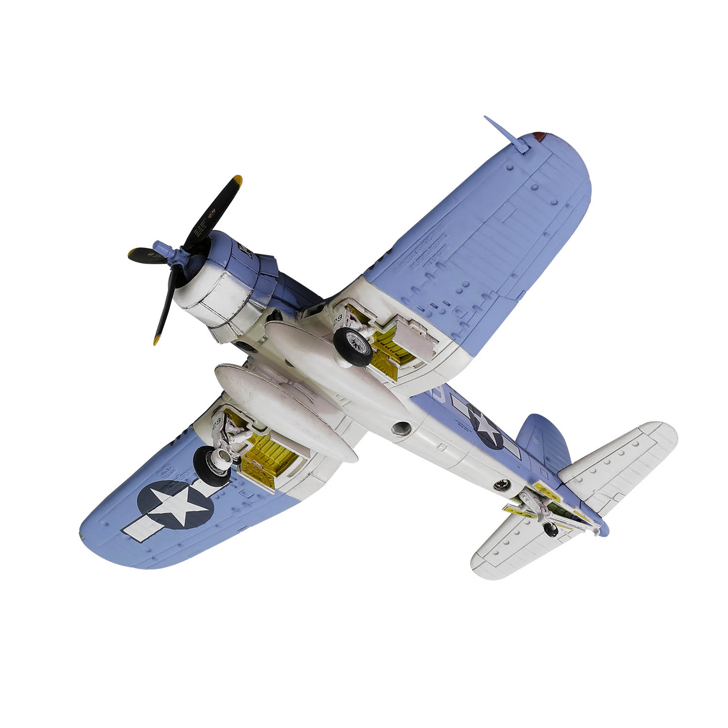 1/72 美军维多利亚F-4U "海盗船"战斗机 1944年, 美国海军陆战队，VF-17 中队，“Ira C. Kepford中尉”，海盗旗”