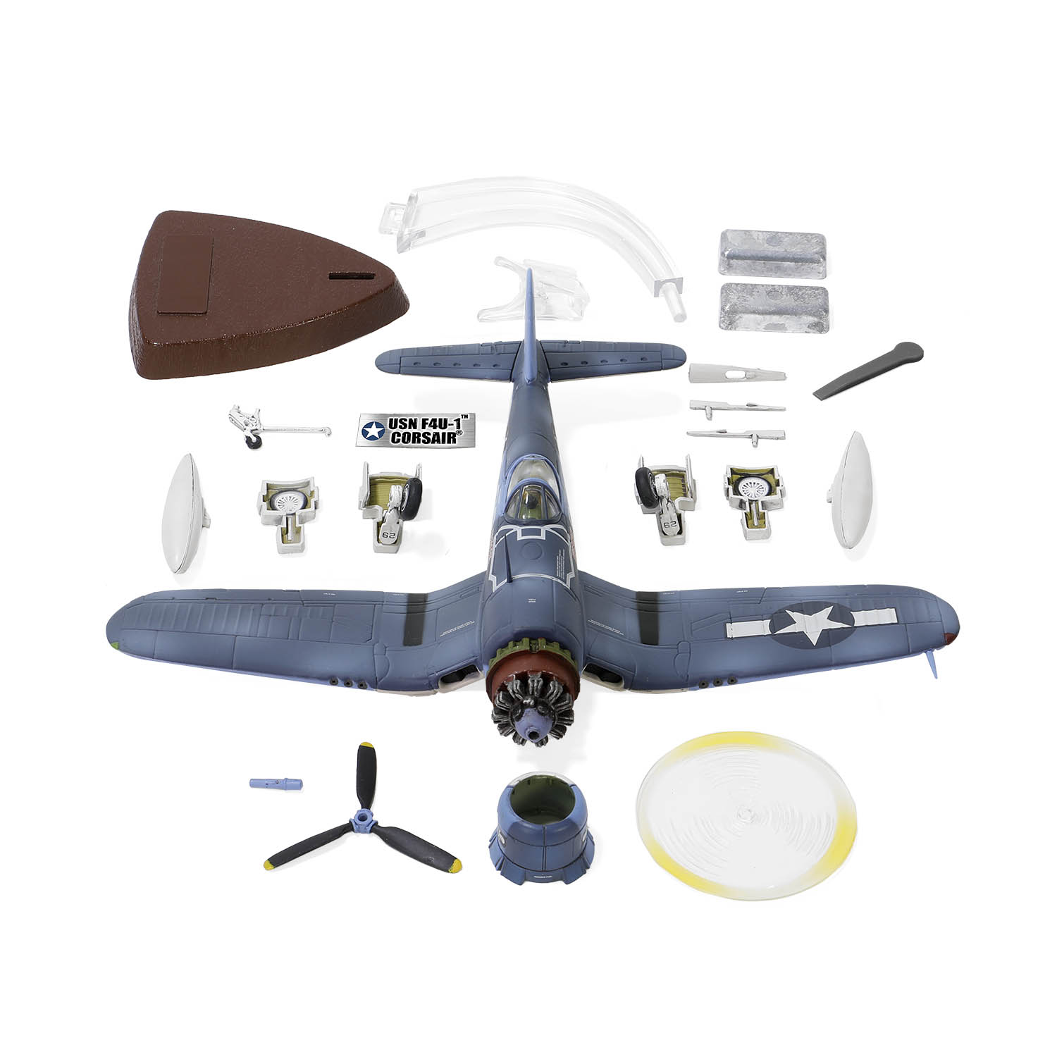 1/72 美军维多利亚F-4U "海盗船"战斗机 1944年, 美国海军陆战队，VF-17 中队，“Ira C. Kepford中尉”，海盗旗”