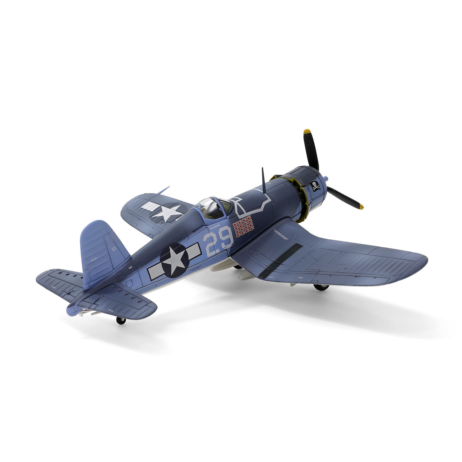 1/72 美军维多利亚F-4U "海盗船"战斗机 1944年, 美国海军陆战队，VF-17 中队，“Ira C. Kepford中尉”，海盗旗”