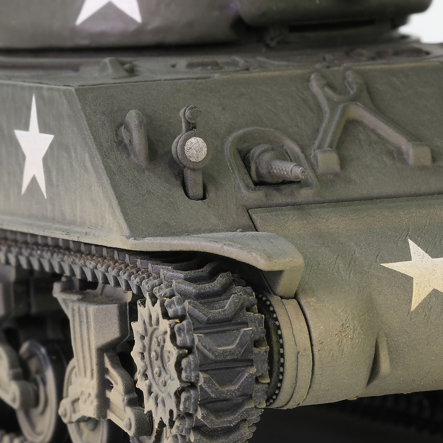 精密的前甲板部分细节