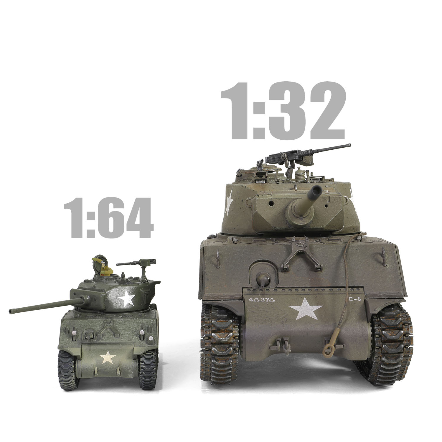 1:64 战车模型精巧细腻，硬核藏家与模型爱好者的专属收藏！