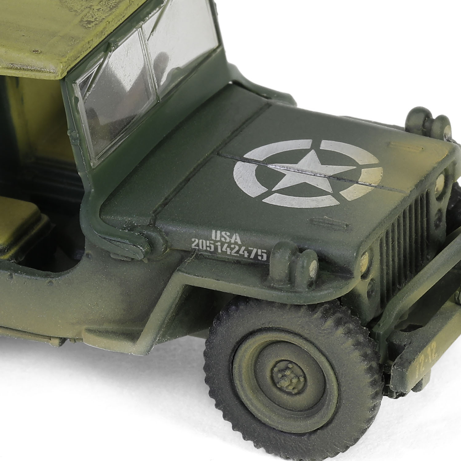 高度細緻的移印和舊化涂装效果