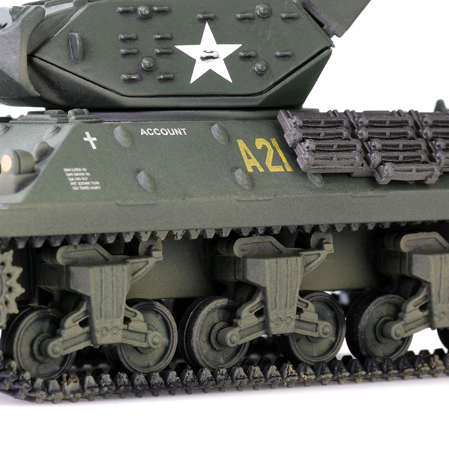 高度細緻的移印和舊化涂装效果